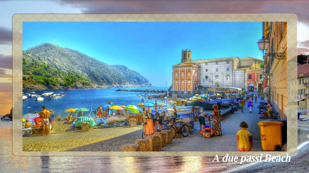A Due Passi Beach Sestri Levante Bagian luar foto